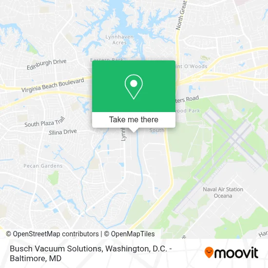 Busch Vacuum Solutions map