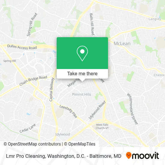 Lmr Pro Cleaning map