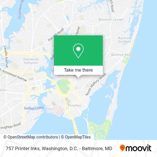 757 Printer Inks map