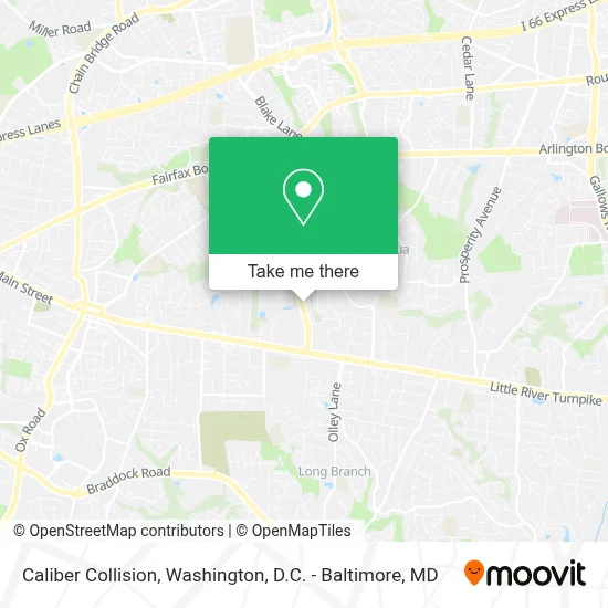 Caliber Collision map