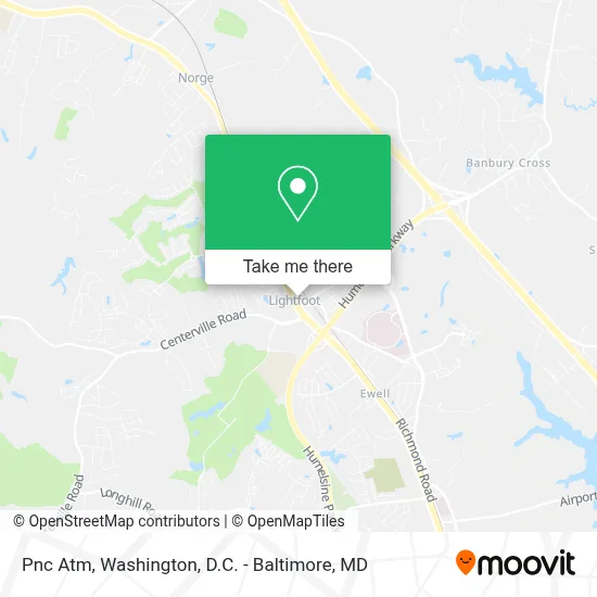 Pnc Atm map