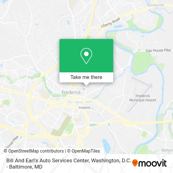 Bill And Earl's Auto Services Center map