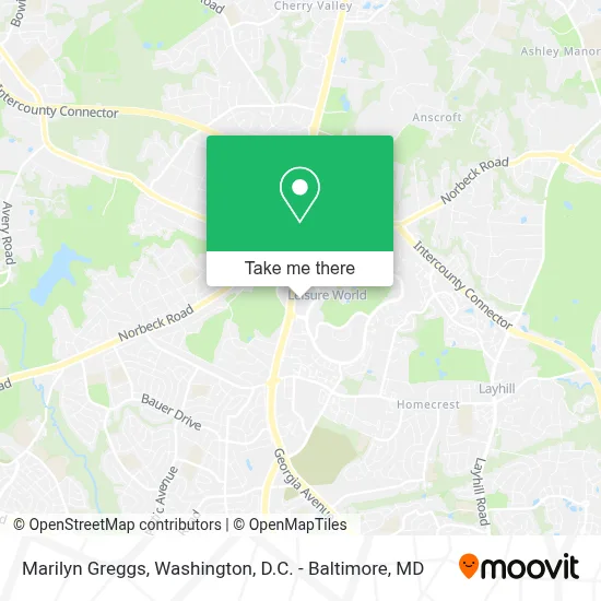Marilyn Greggs map