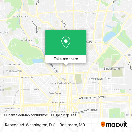 Repeopled map