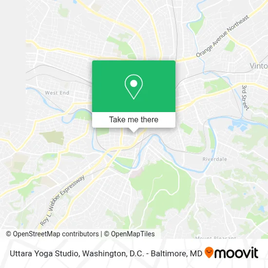 Uttara Yoga Studio map