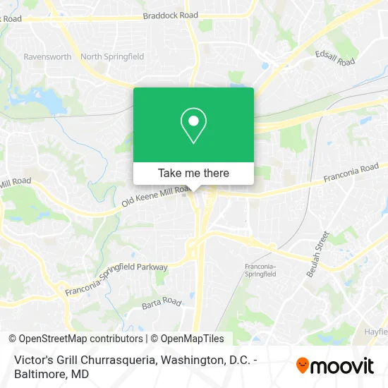Victor's Grill Churrasqueria map