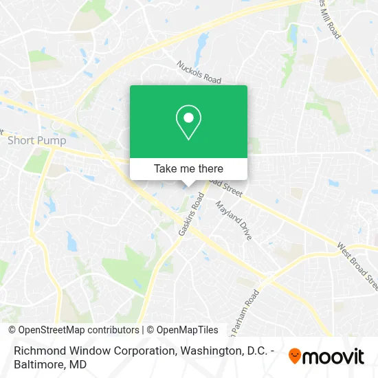 Richmond Window Corporation map