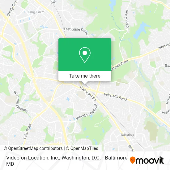 Video on Location, Inc. map