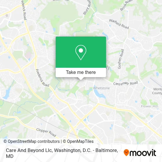 Care And Beyond Llc map