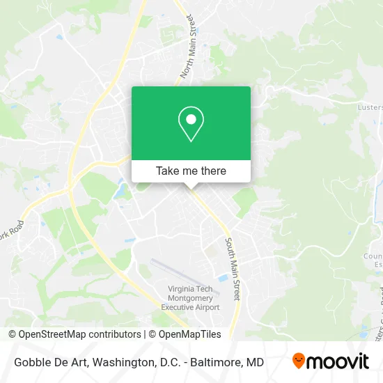 Gobble De Art map
