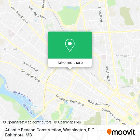 Atlantic Beacon Construction map