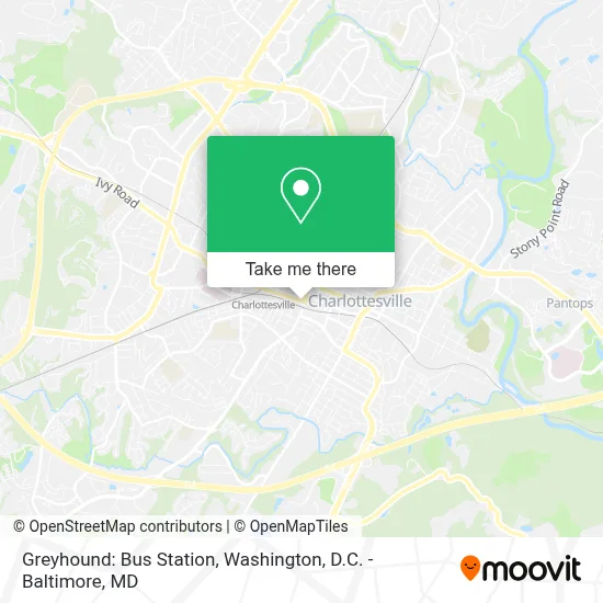 Greyhound: Bus Station map