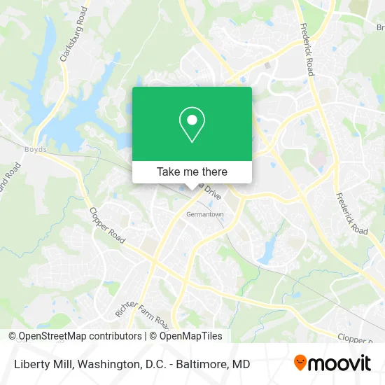 Liberty Mill map