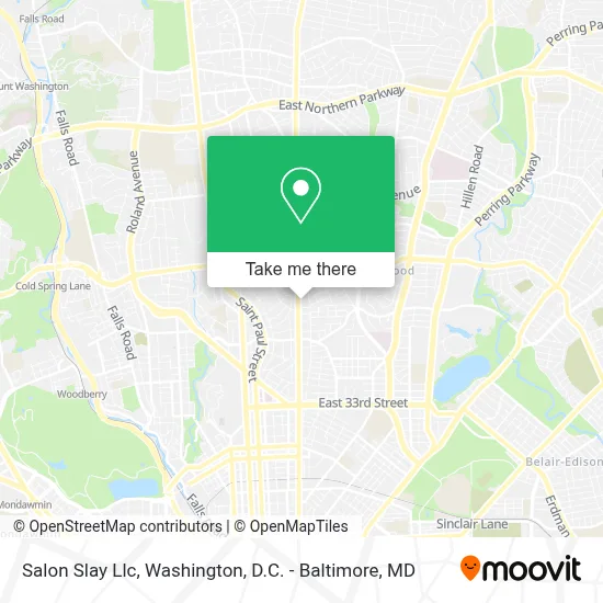 Salon Slay Llc map