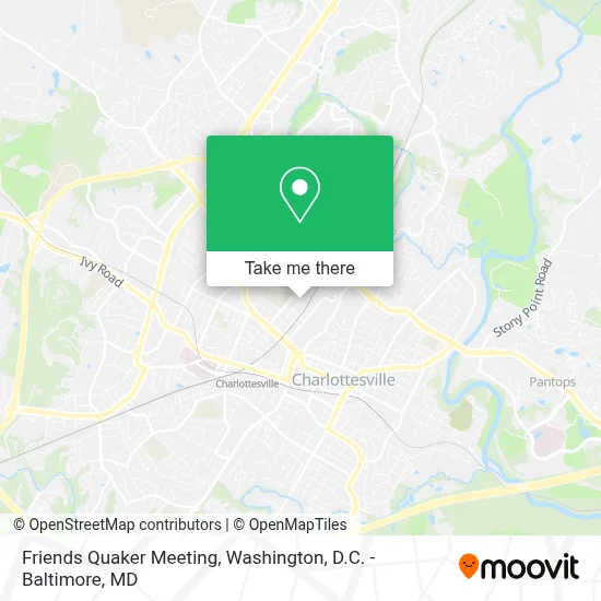 Friends Quaker Meeting map