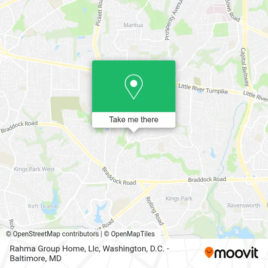 Rahma Group Home, Llc map