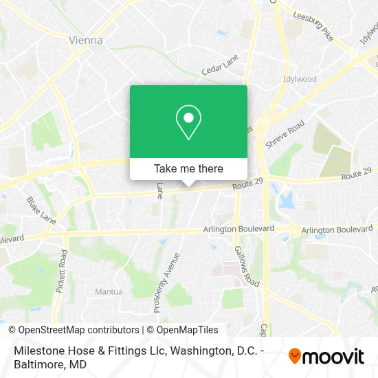 Milestone Hose & Fittings Llc map