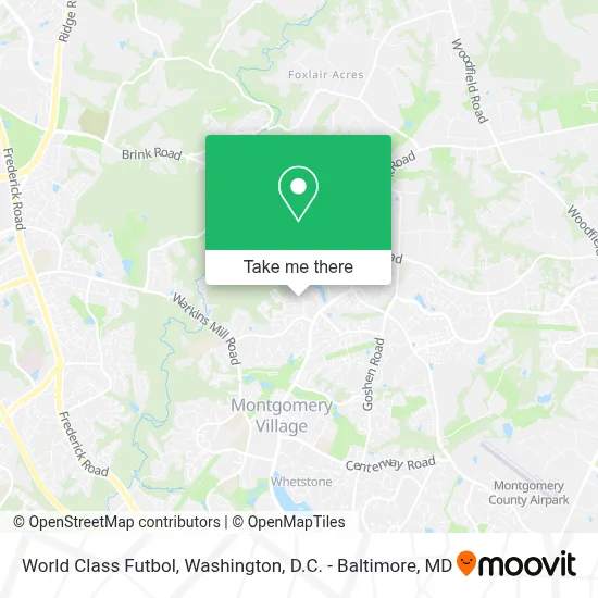 World Class Futbol map