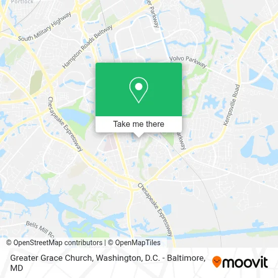 Greater Grace Church map