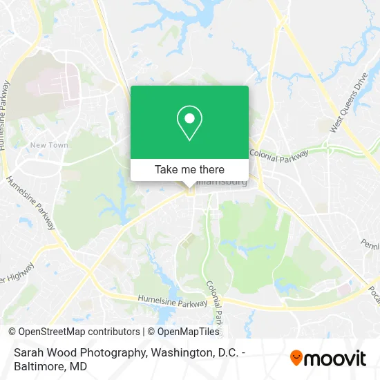 Sarah Wood Photography map