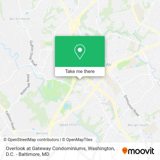 Overlook at Gateway Condominiums map