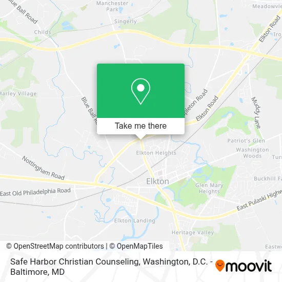 Safe Harbor Christian Counseling map