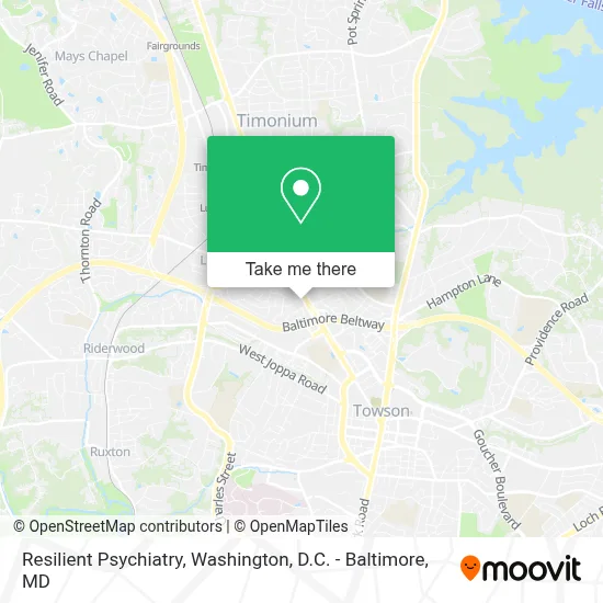 Resilient Psychiatry map