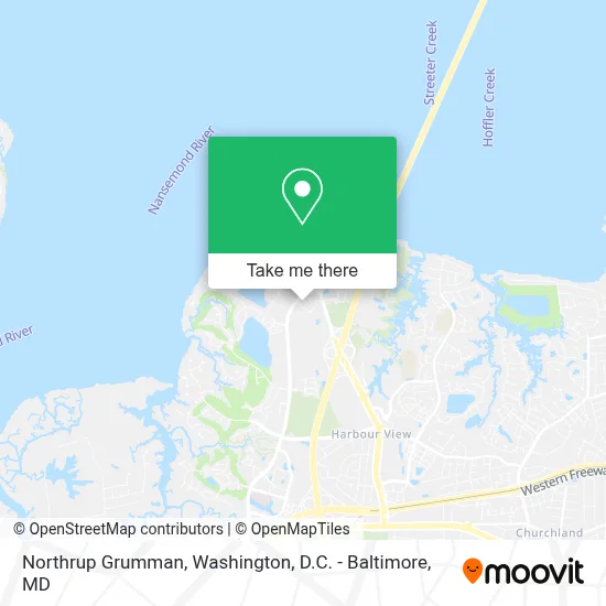 Northrup Grumman map