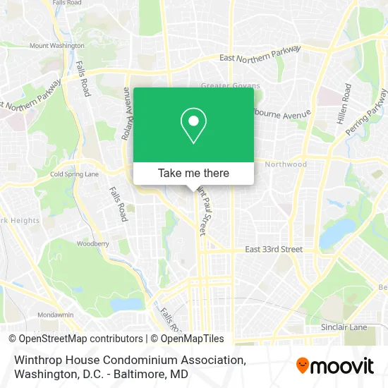 Winthrop House Condominium Association map