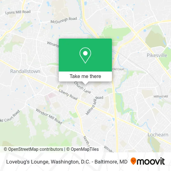 Lovebug's Lounge map