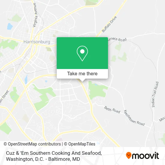 Cuz & 'Em Southern Cooking And Seafood map