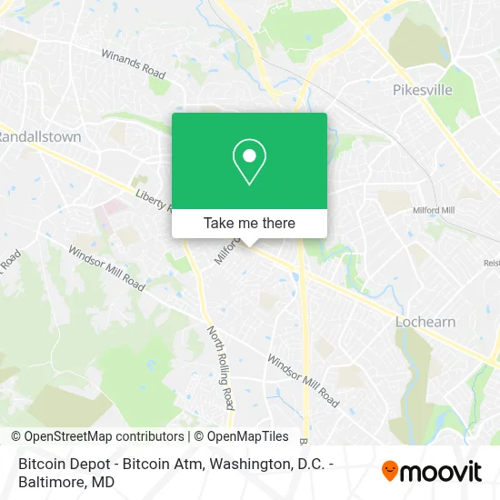 Bitcoin Depot - Bitcoin Atm map