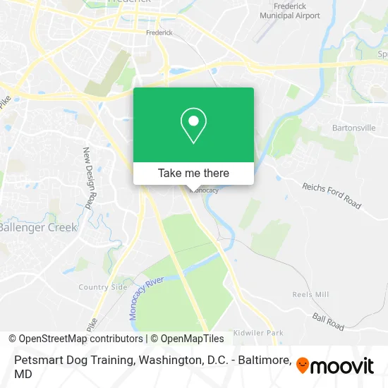 Petsmart Dog Training map