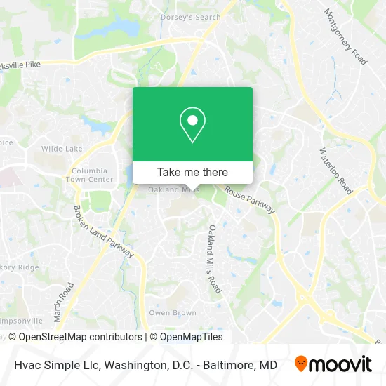 Hvac Simple Llc map