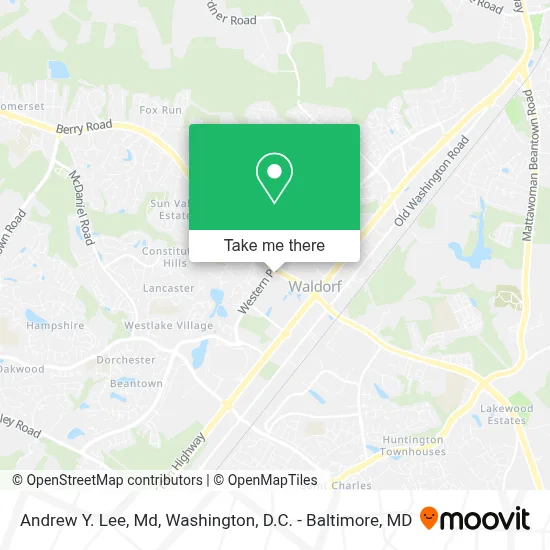 Andrew Y. Lee, Md map