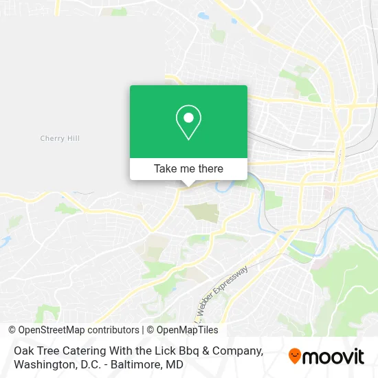 Oak Tree Catering With the Lick Bbq & Company map