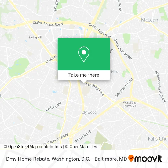 Dmv Home Rebate map