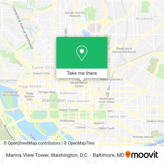 Marina View Tower map