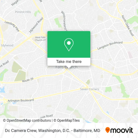Dc Camera Crew map