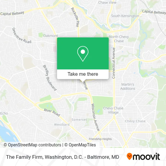 The Family Firm map