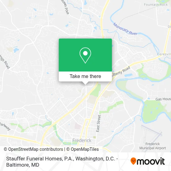 Stauffer Funeral Homes, P.A. map