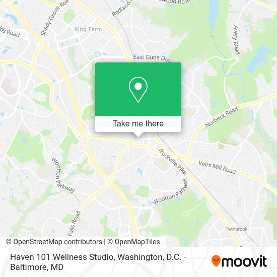 Haven 101 Wellness Studio map