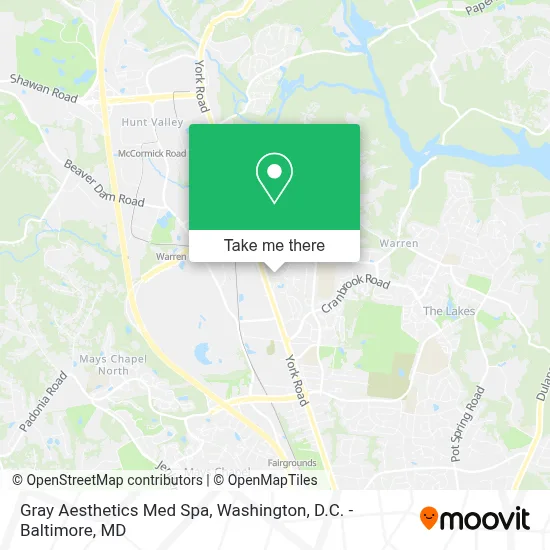 Gray Aesthetics Med Spa map