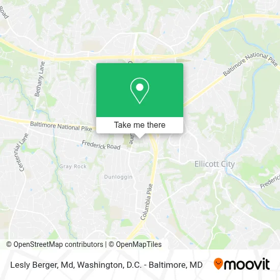 Lesly Berger, Md map