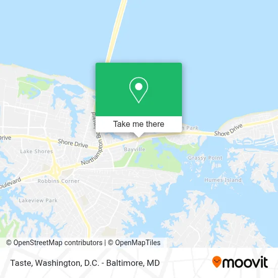 Taste map
