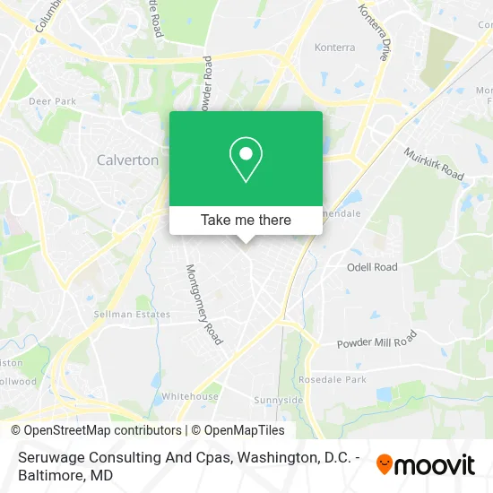 Seruwage Consulting And Cpas map