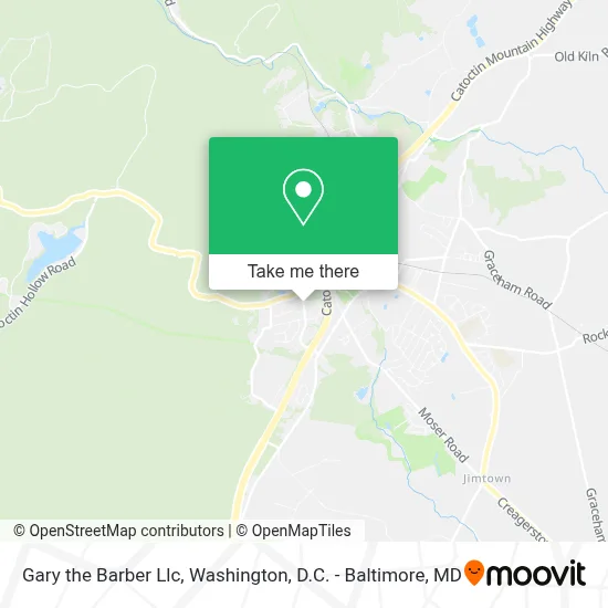 Gary the Barber Llc map