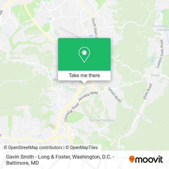 Gavin Smith - Long & Foster map