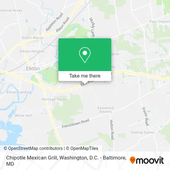Chipotle Mexican Grill map