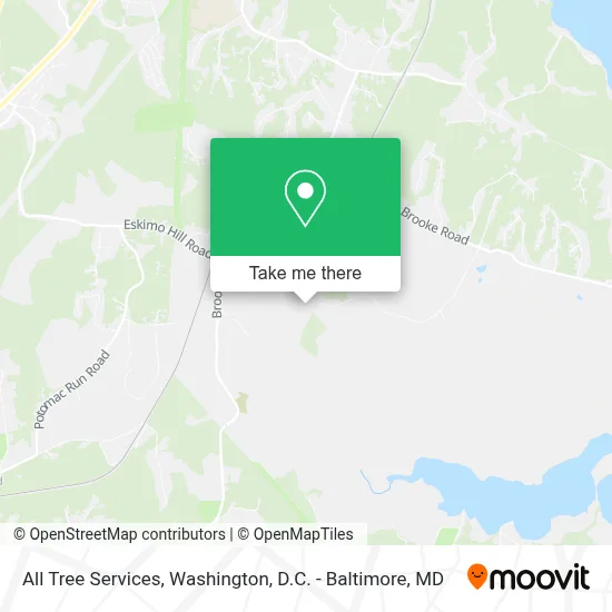 All Tree Services map